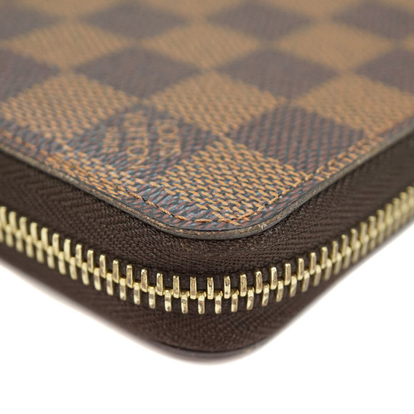 Louis Vuitton Zip Damier Wallet Brown long Zippy Ebene - Picture 5 of 10